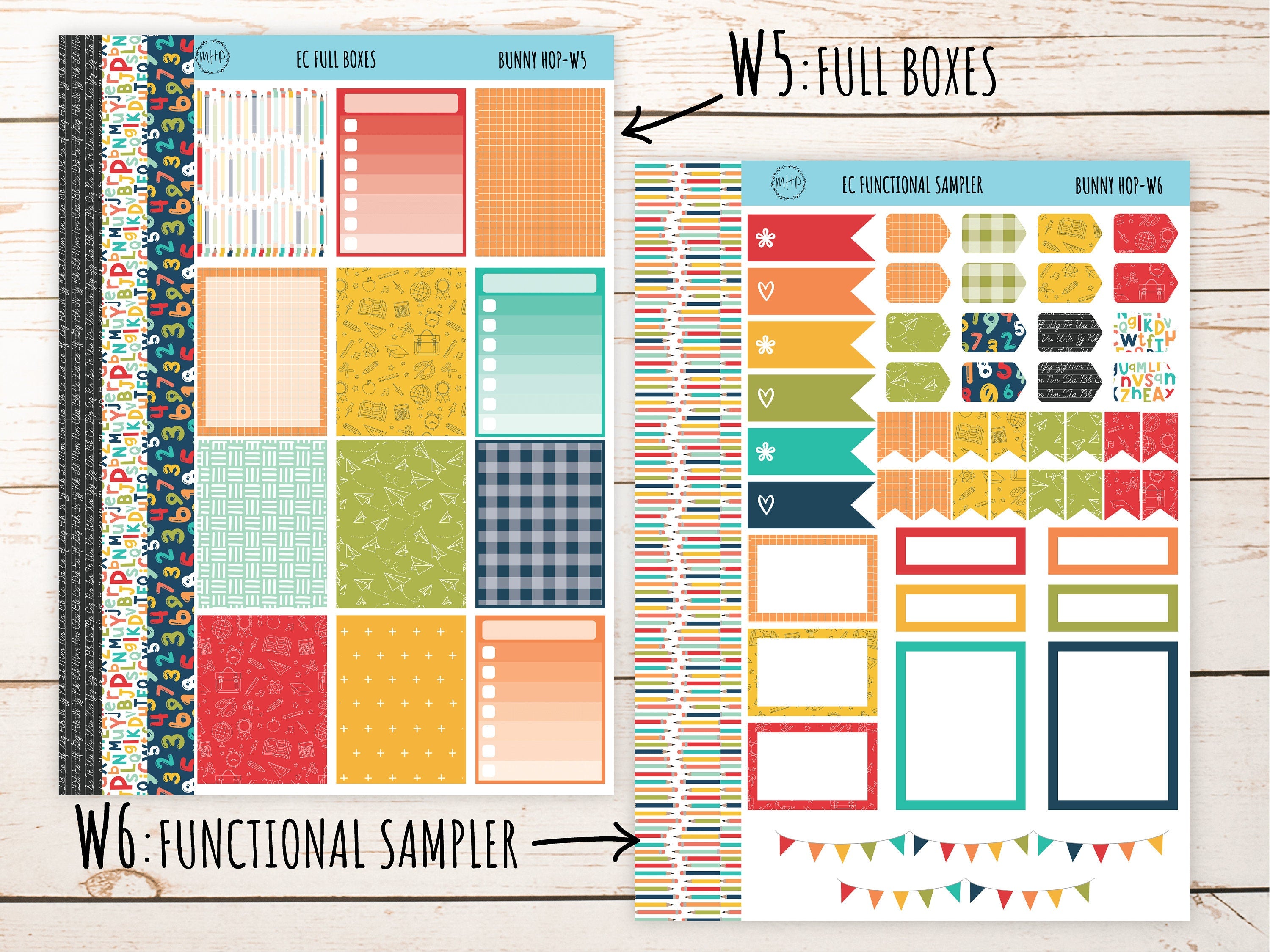 HUGE Erin factory Condren Planner Stickers Lot