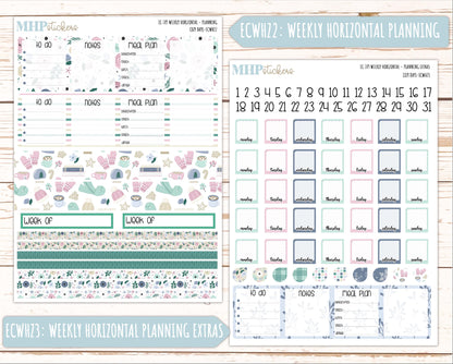 JANUARY Weekly Planning Kits for 7x9 Erin Condren Planners. "Cozy Days" || ECWCD