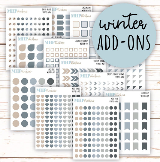 ADD-On's for Monthly Kits "Winter" || AOW