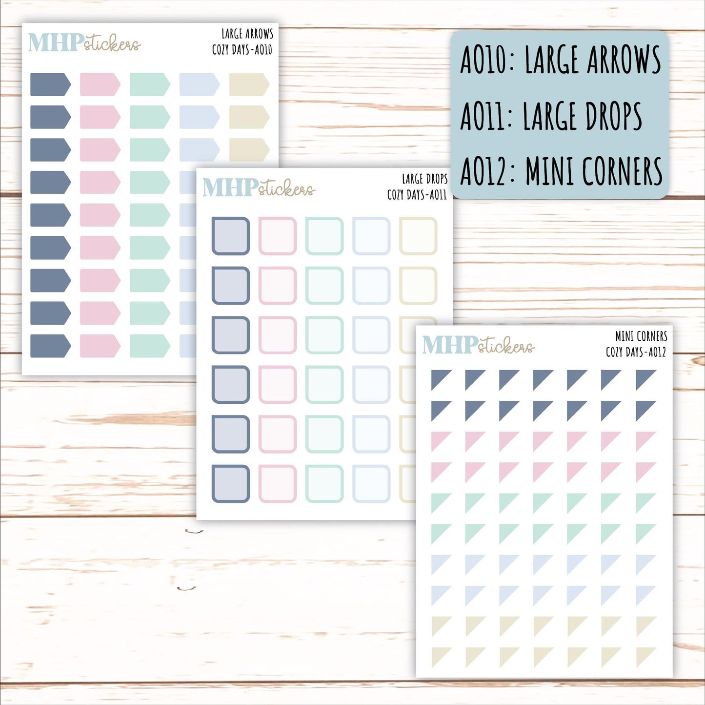 ADD-On's for Monthly Kits "Cozy Days" || AO-CD