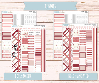 FEBRUARY 2025 Stickers for LD Mini Project Planner "Love" || MPPLV