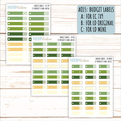 ADD-On's for Monthly Kits "St Patrick's Flare" || AO-SPF