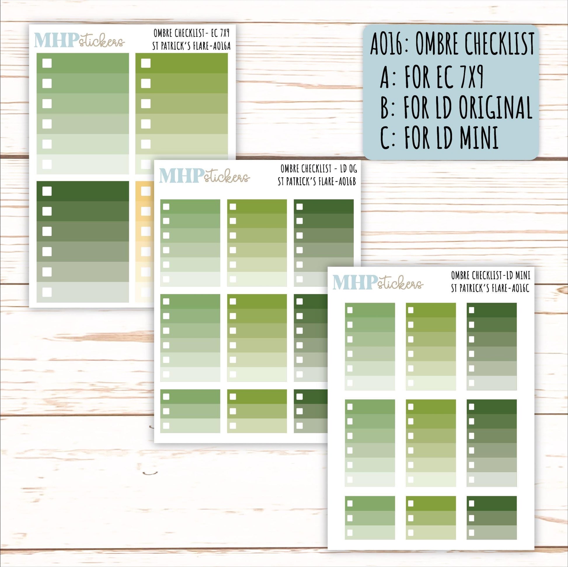 ADD-On's for Monthly Kits "St Patrick's Flare" || AO-SPF