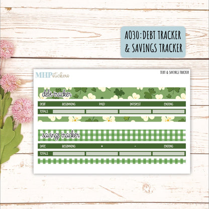 Budget Shells. Add-Ons for Laurel Denise Planners (St Patrick's Flare) || AOSPF