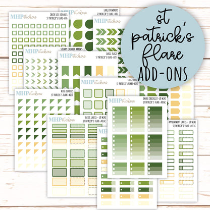 ADD-On's for Monthly Kits "St Patrick's Flare" || AO-SPF