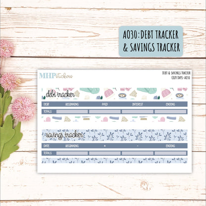 Budget Shells. Add-Ons for Laurel Denise Planners (COZY DAYS) || AOCD