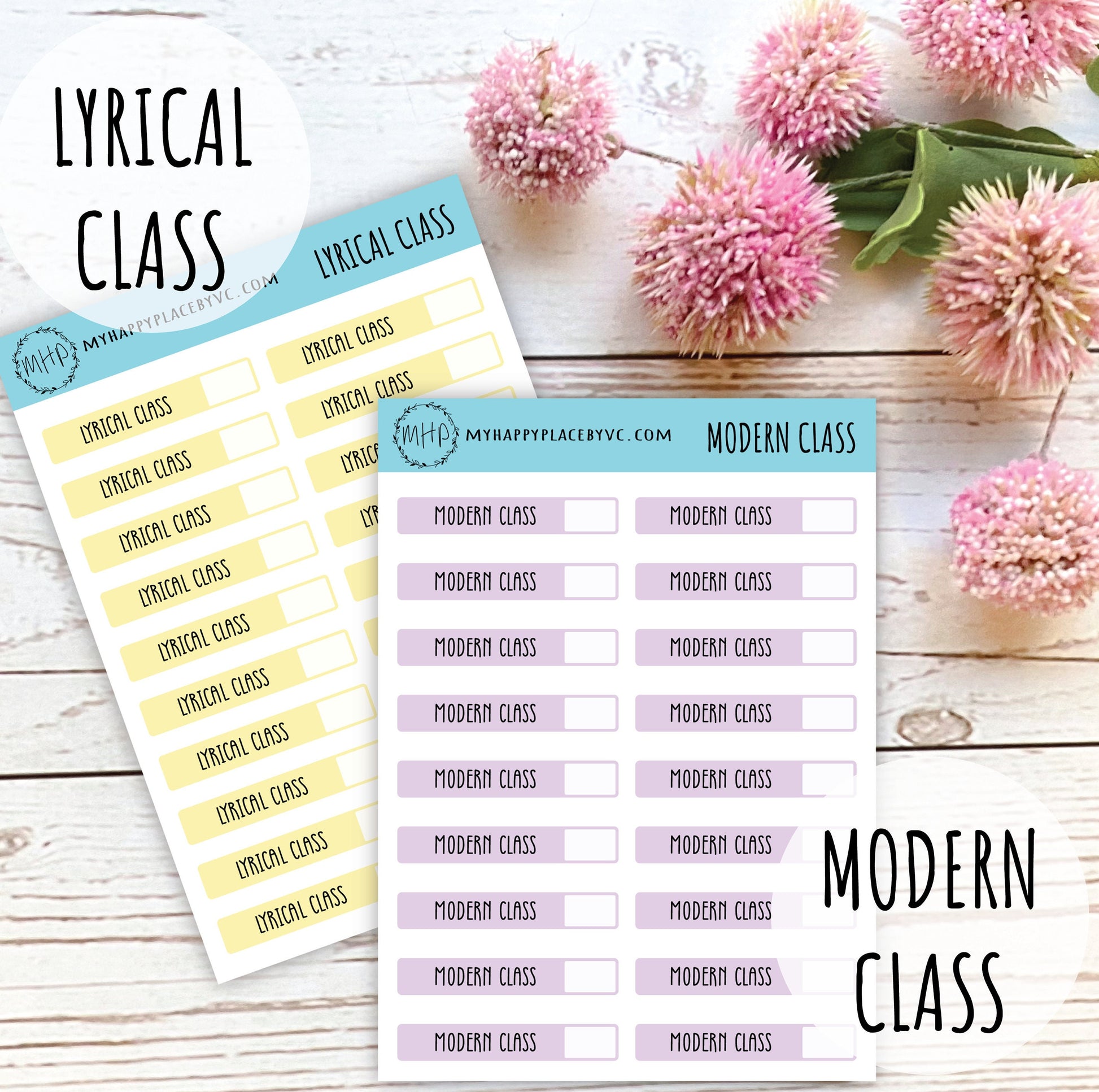 Plant Planner Stickers Decorative & Functional Planning Plant Stickers  Plants 